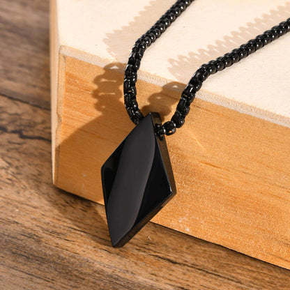 Stainless Steel Diamond Necklace